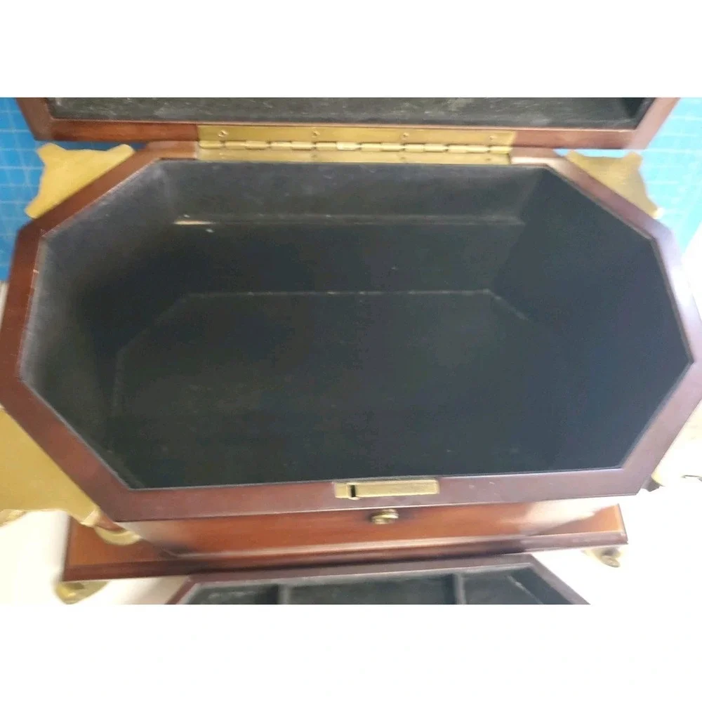 Vintage Bombay Jewelry Wooden Box